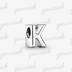 Pandora Letter K Alphabet Charm